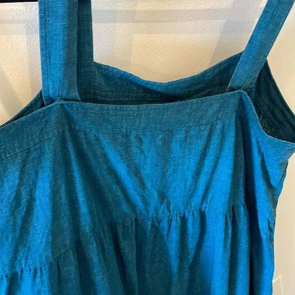 Linen tank maxi dress - Picture 3 of 9